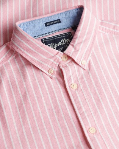 SUPERDRY & CO D2 STUD PREPPY OXFORD S/S SHIRT ΠΟΥΚΑΜΙΣΟ ΑΝΔΡΙΚΟ - SD0APM4011101A000000