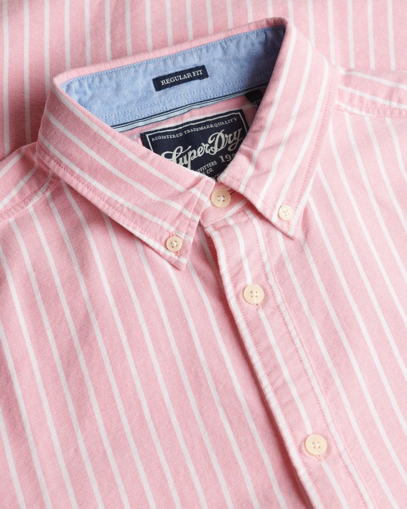 SUPERDRY & CO D2 STUD PREPPY OXFORD S/S SHIRT ΠΟΥΚΑΜΙΣΟ ΑΝΔΡΙΚΟ - SD0APM4011101A000000