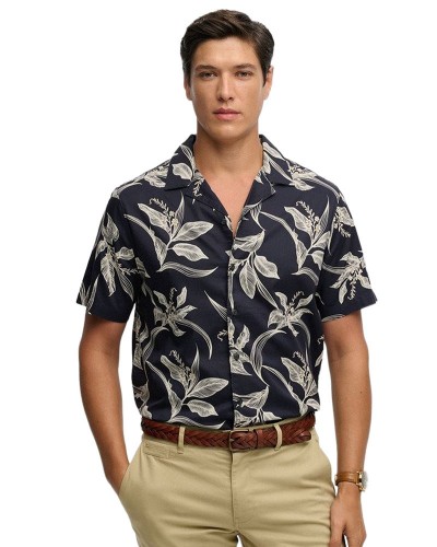 SUPERDRY & CO D1 OVIN HAWAIIAN PRINT S/S SHIRT ΠΟΥΚΑΜΙΣΟ ΑΝΔΡΙΚΟ - SD0APM4011128A000000
