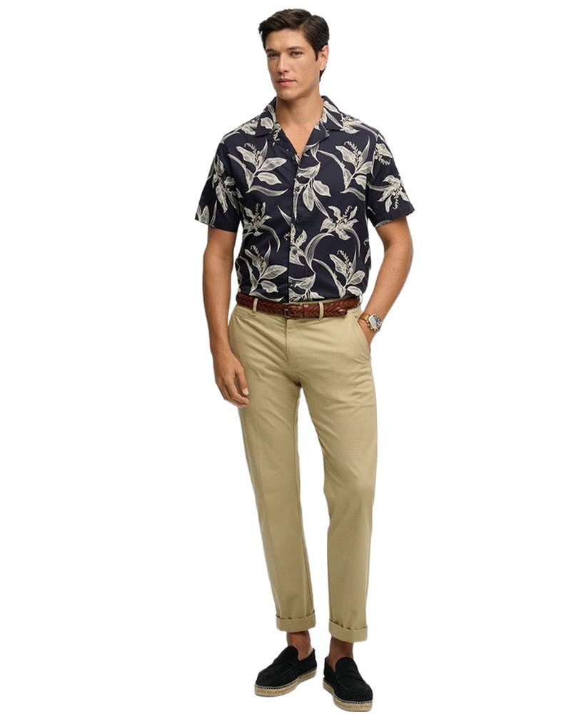 SUPERDRY & CO D1 OVIN HAWAIIAN PRINT S/S SHIRT ΠΟΥΚΑΜΙΣΟ ΑΝΔΡΙΚΟ - SD0APM4011128A000000