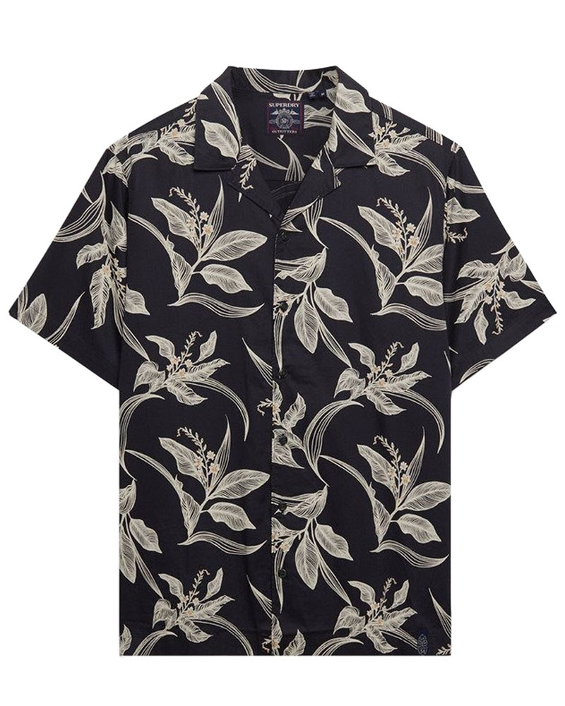 SUPERDRY & CO D1 OVIN HAWAIIAN PRINT S/S SHIRT ΠΟΥΚΑΜΙΣΟ ΑΝΔΡΙΚΟ - SD0APM4011128A000000