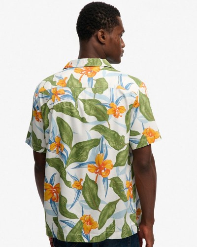 SUPERDRY & CO D1 OVIN HAWAIIAN PRINT S/S SHIRT ΠΟΥΚΑΜΙΣΟ ΑΝΔΡΙΚΟ - SD0APM4011128A000000