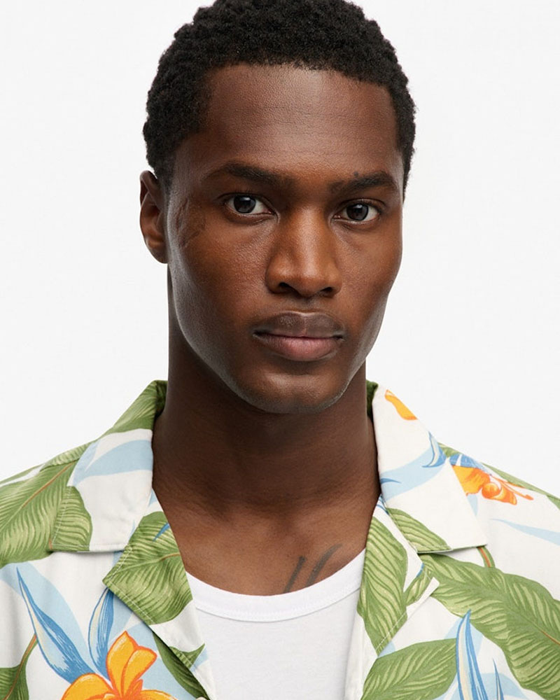 SUPERDRY & CO D1 OVIN HAWAIIAN PRINT S/S SHIRT ΠΟΥΚΑΜΙΣΟ ΑΝΔΡΙΚΟ - SD0APM4011128A000000