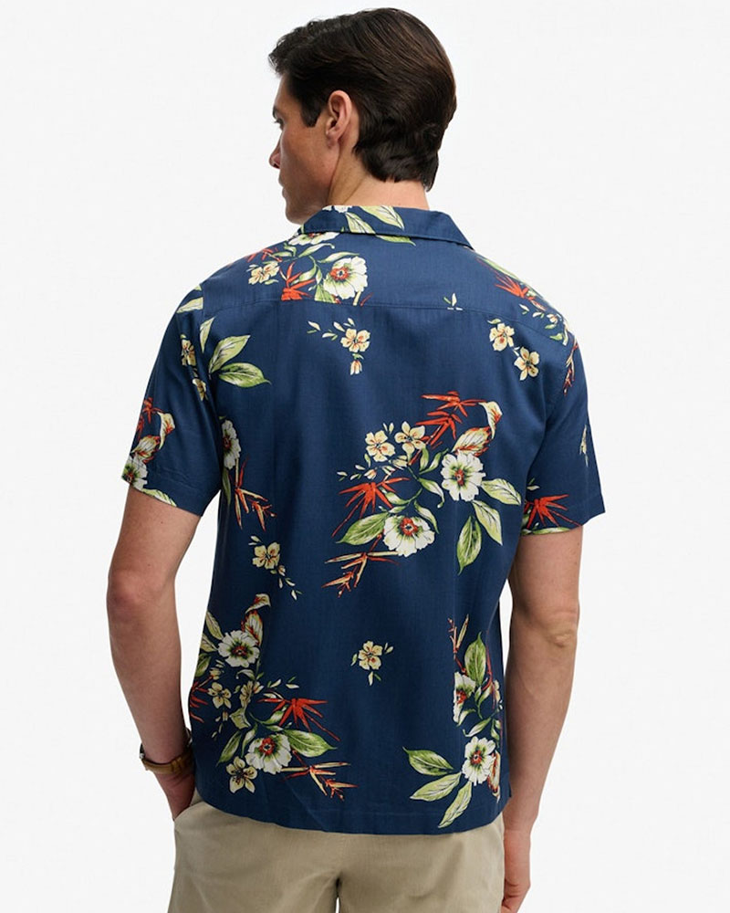 SUPERDRY & CO D1 OVIN HAWAIIAN PRINT S/S SHIRT ΠΟΥΚΑΜΙΣΟ ΑΝΔΡΙΚΟ - SD0APM4011128A000000