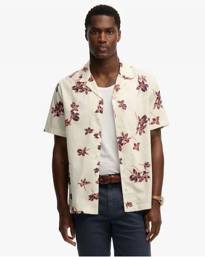 SUPERDRY & CO D1 OVIN CABANA POOLSIDE S/S SHIRT ΠΟΥΚΑΜΙΣΟ ΑΝΔΡΙΚΟ - SD0APM4011136A000000