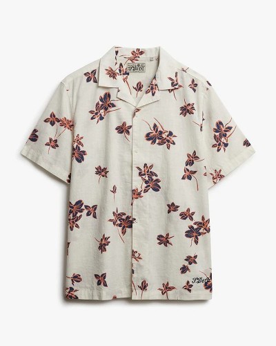 SUPERDRY & CO D1 OVIN CABANA POOLSIDE S/S SHIRT ΠΟΥΚΑΜΙΣΟ ΑΝΔΡΙΚΟ - SD0APM4011136A000000