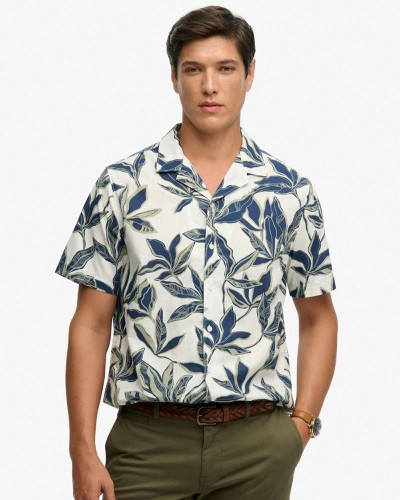 SUPERDRY & CO D1 OVIN CABANA POOLSIDE S/S SHIRT ΠΟΥΚΑΜΙΣΟ ΑΝΔΡΙΚΟ - SD0APM4011136A000000