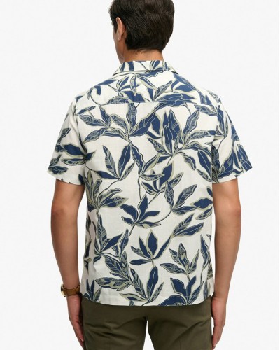 SUPERDRY & CO D1 OVIN CABANA POOLSIDE S/S SHIRT ΠΟΥΚΑΜΙΣΟ ΑΝΔΡΙΚΟ - SD0APM4011136A000000