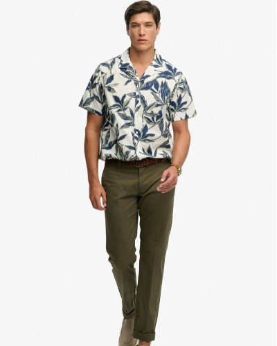 SUPERDRY & CO D1 OVIN CABANA POOLSIDE S/S SHIRT ΠΟΥΚΑΜΙΣΟ ΑΝΔΡΙΚΟ - SD0APM4011136A000000