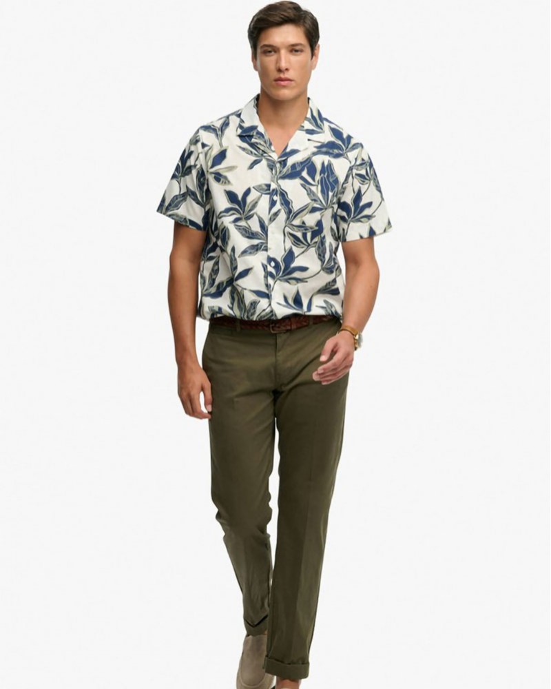 SUPERDRY & CO D1 OVIN CABANA POOLSIDE S/S SHIRT ΠΟΥΚΑΜΙΣΟ ΑΝΔΡΙΚΟ - SD0APM4011136A000000