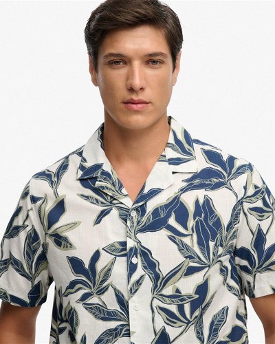 SUPERDRY & CO D1 OVIN CABANA POOLSIDE S/S SHIRT ΠΟΥΚΑΜΙΣΟ ΑΝΔΡΙΚΟ - SD0APM4011136A000000