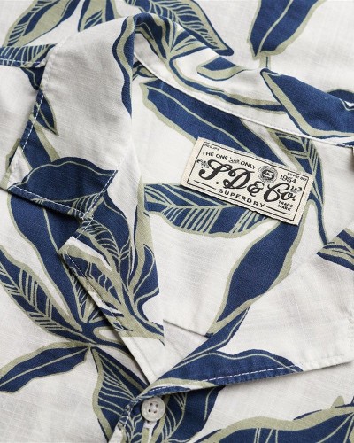 SUPERDRY & CO D1 OVIN CABANA POOLSIDE S/S SHIRT ΠΟΥΚΑΜΙΣΟ ΑΝΔΡΙΚΟ - SD0APM4011136A000000