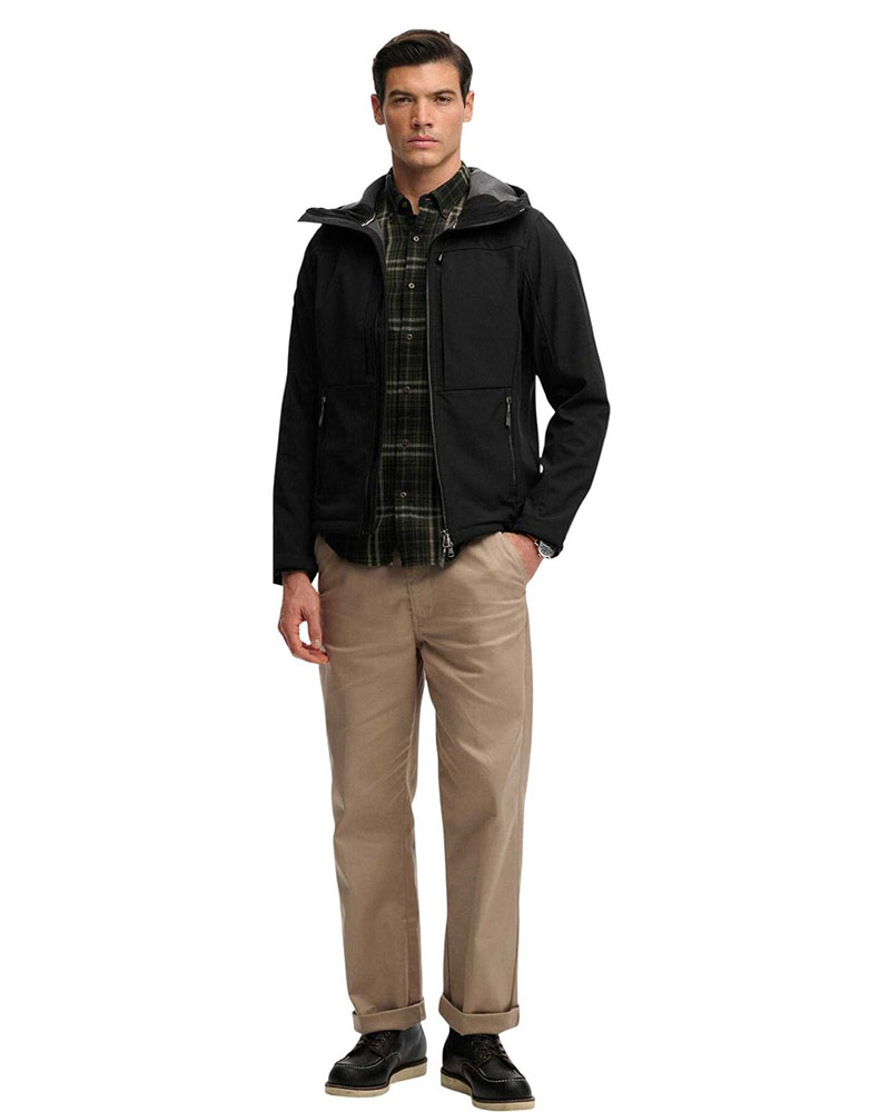 SUPERDRY & CO HOODED SOFTSHELL TREKKER JKT ΜΠΟΥΦΑΝ ΑΝΔΡΙΚΟ - SD0APM5012327A000000