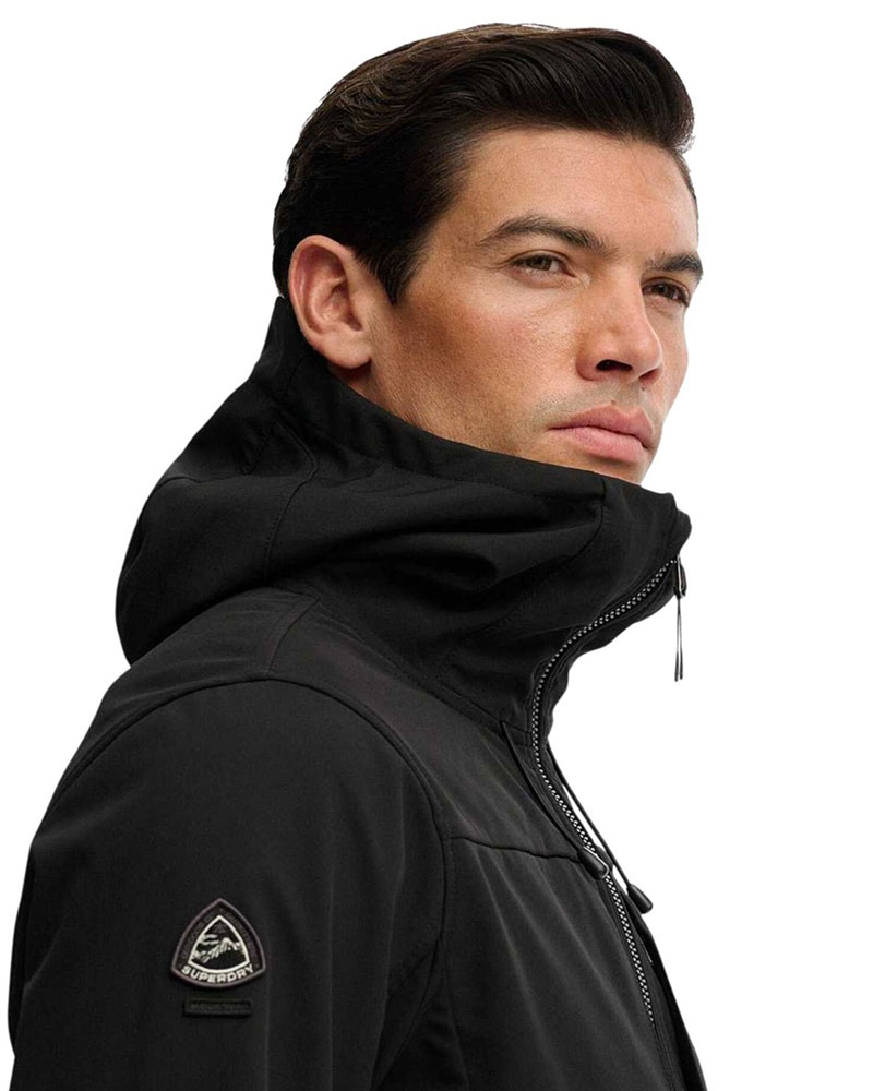 SUPERDRY & CO HOODED SOFTSHELL TREKKER JKT ΜΠΟΥΦΑΝ ΑΝΔΡΙΚΟ - SD0APM5012327A000000