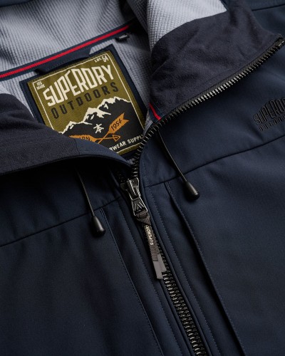 SUPERDRY & CO HOODED SOFTSHELL TREKKER JKT ΜΠΟΥΦΑΝ ΑΝΔΡΙΚΟ - SD0APM5012327A000000