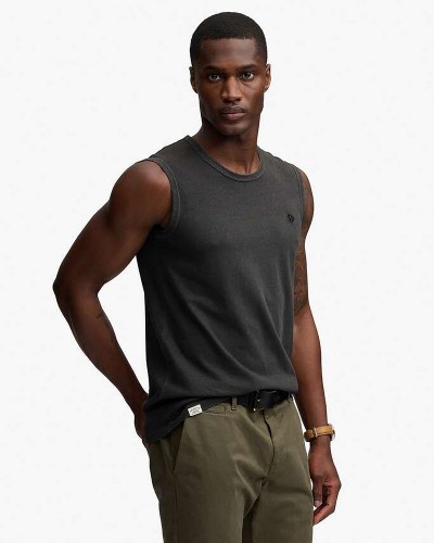 SUPERDRY & CO D3 OVIN CLASSIC COTTON LINEN TANK ΜΠΛΟΥΖΑ ΑΝΔΡΙΚΟ - SD0APM6010954A000000