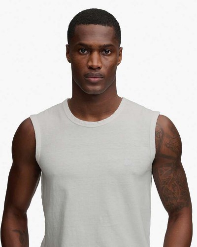 SUPERDRY & CO D3 OVIN CLASSIC COTTON LINEN TANK ΜΠΛΟΥΖΑ ΑΝΔΡΙΚΟ - SD0APM6010954A000000