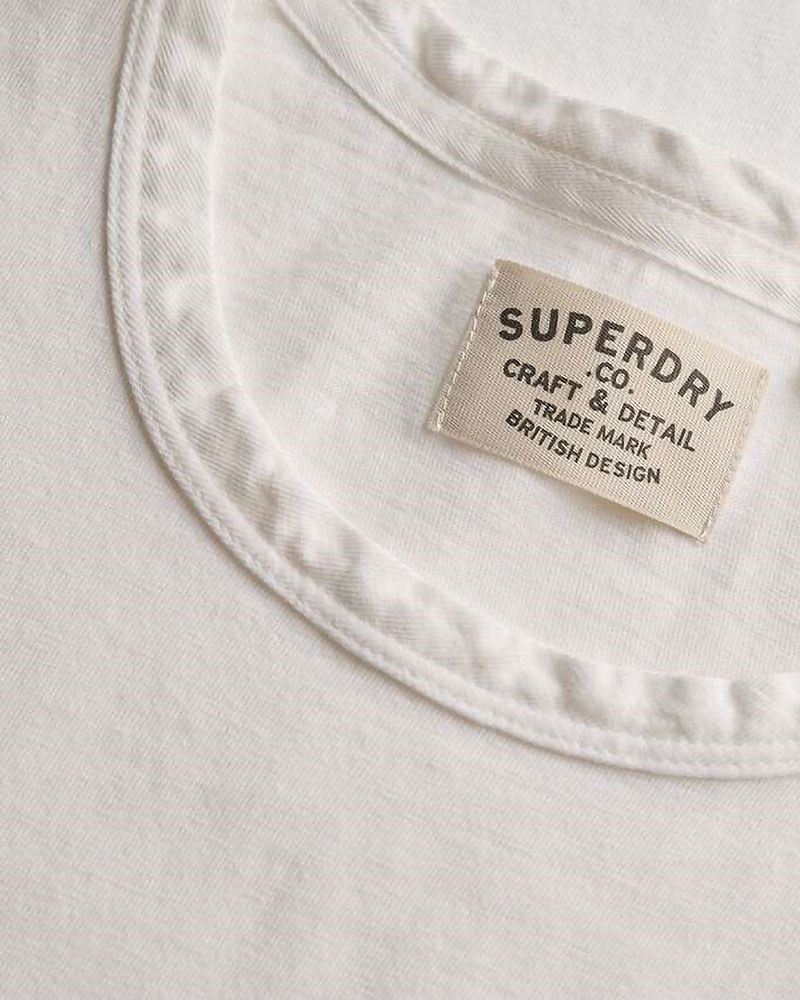 SUPERDRY & CO D3 OVIN CLASSIC COTTON LINEN TANK ΜΠΛΟΥΖΑ ΑΝΔΡΙΚΟ - SD0APM6010954A000000