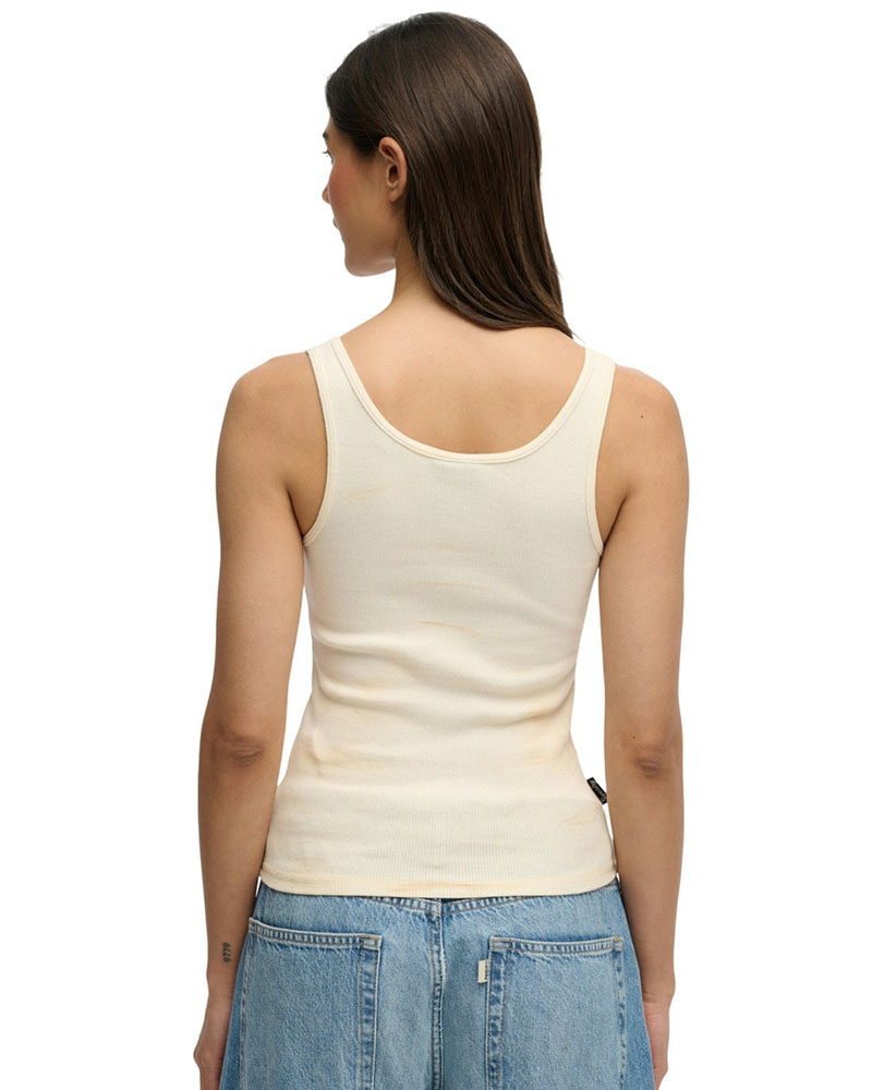 SUPERDRY & CO D3 OVIN ESSENTIAL LOGO SCOOP VEST ΜΠΛΟΥΖΑ ΓΥΝΑΙΚΕΙΟ - SD0APW6012170A000000