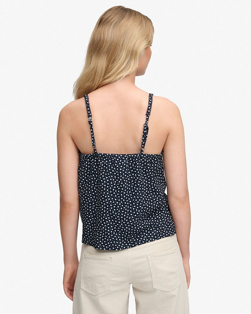 SUPERDRY & CO D4 OVIN COTTON CAMI TOP ΜΠΛΟΥΖΑ ΓΥΝΑΙΚΕΙΟ - SD0APW6012217A000000