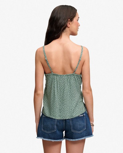 SUPERDRY & CO D4 OVIN COTTON CAMI TOP ΜΠΛΟΥΖΑ ΓΥΝΑΙΚΕΙΟ - SD0APW6012217A000000