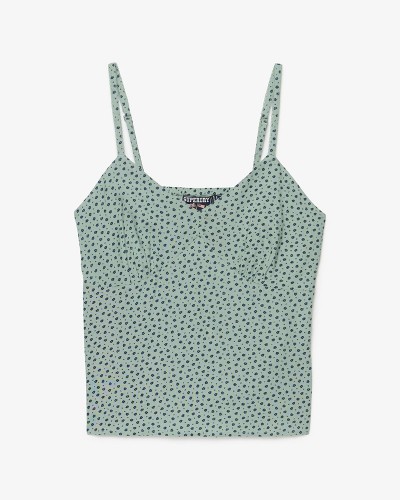 SUPERDRY & CO D4 OVIN COTTON CAMI TOP ΜΠΛΟΥΖΑ ΓΥΝΑΙΚΕΙΟ - SD0APW6012217A000000