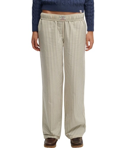 SUPERDRY & CO D2 OVIN COTTON STRIPE ELASTIC TROUSER ΠΑΝΤΕΛΟΝΙ ΓΥΝΑΙΚΕΙΟ - SD0APW7011273A000000