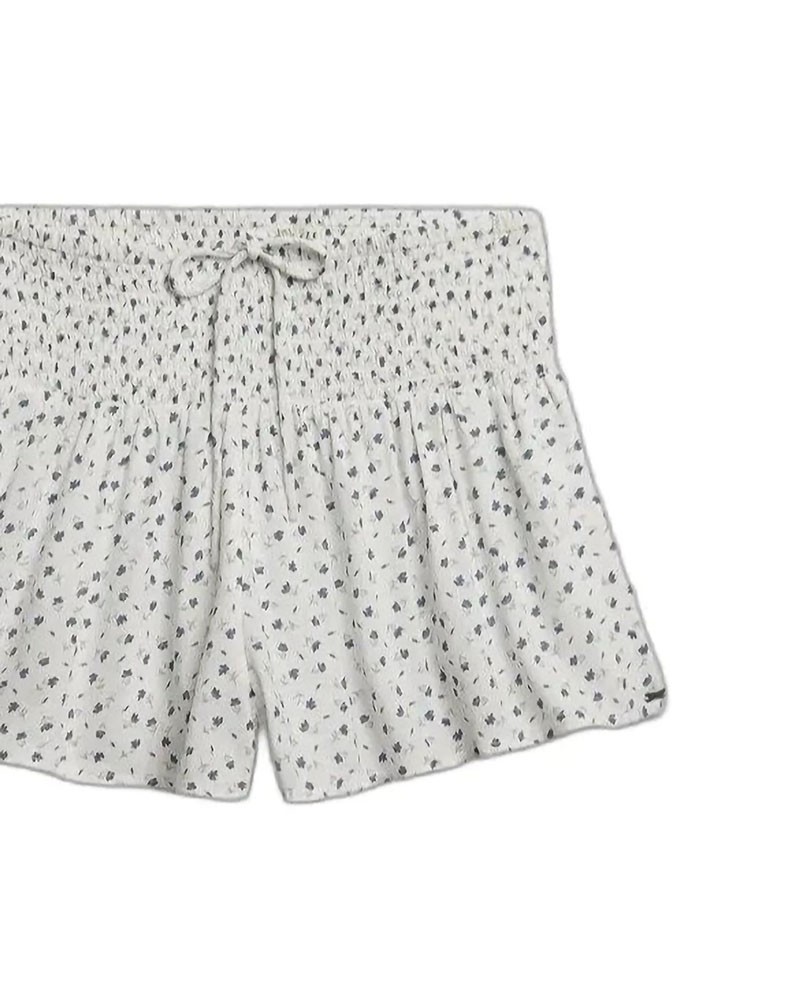 SUPERDRY & CO D4 OVIN PRINTED MINI SMOCKED SHORTS ΣΟΡΤΣ ΓΥΝΑΙΚΕΙΟ - SD0APW7110504A000000