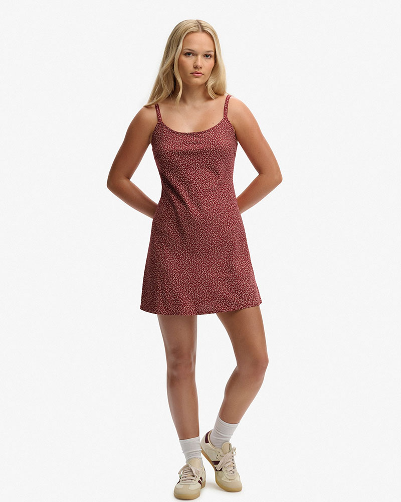 SUPERDRY & CO D3 OVIN PRINTED CAMI MINI DRESS ΦΟΡΕΜΑ ΓΥΝΑΙΚΕΙΟ - SD0APW8012118A000000