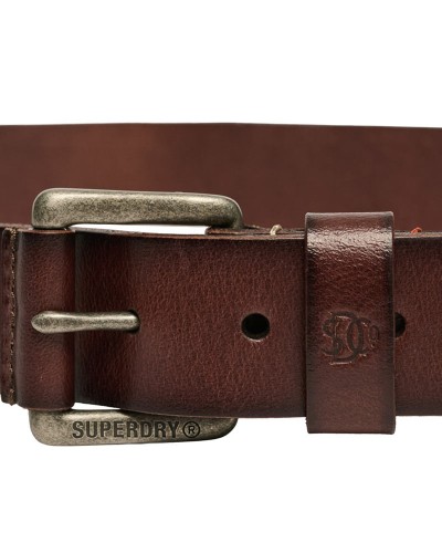 SUPERDRY & CO D2 CLASSIC LEATHER BELT ΖΩΝΗ ΑΝΔΡΙΚΟ - SD0ACY9210122A000000