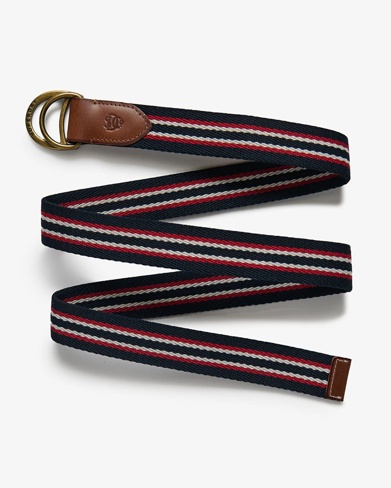 SUPERDRY & CO D1 HERITAGE STRIPE WEBBING BELT ΖΩΝΗ ΑΝΔΡΙΚΟ - SD0ACY9210123A000000