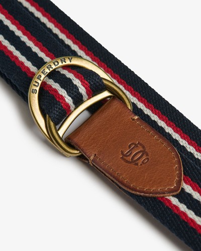SUPERDRY & CO D1 HERITAGE STRIPE WEBBING BELT ΖΩΝΗ ΑΝΔΡΙΚΟ - SD0ACY9210123A000000