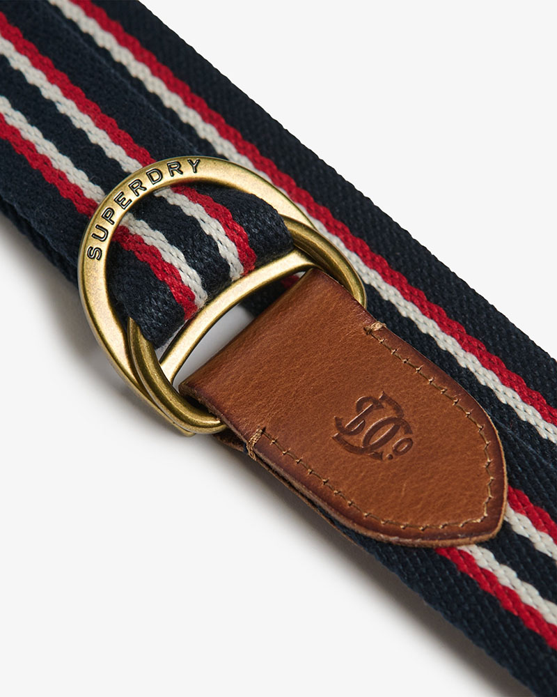 SUPERDRY & CO D1 HERITAGE STRIPE WEBBING BELT ΖΩΝΗ ΑΝΔΡΙΚΟ - SD0ACY9210123A000000