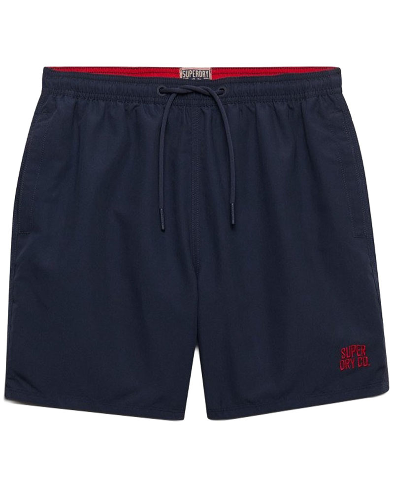 SUPERDRY & CO D1 STUD ESSENTIAL 16 SWIM SHORT ΜΑΓΙΟ ΑΝΔΡΙΚΟ - SD0APM3010260A000000