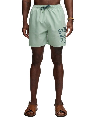 SUPERDRY & CO D3 SDSW PRINTED LOGO 16 SWIM SHORT ΜΑΓΙΟ ΑΝΔΡΙΚΟ - SD0APM3010265A000000