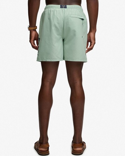 SUPERDRY & CO D3 SDSW PRINTED LOGO 16 SWIM SHORT ΜΑΓΙΟ ΑΝΔΡΙΚΟ - SD0APM3010265A000000