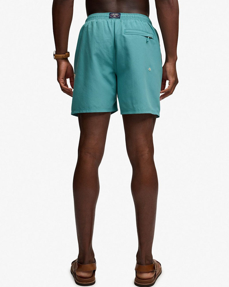 SUPERDRY & CO D3 SDSW PRINTED LOGO 16 SWIM SHORT ΜΑΓΙΟ ΑΝΔΡΙΚΟ - SD0APM3010265A000000