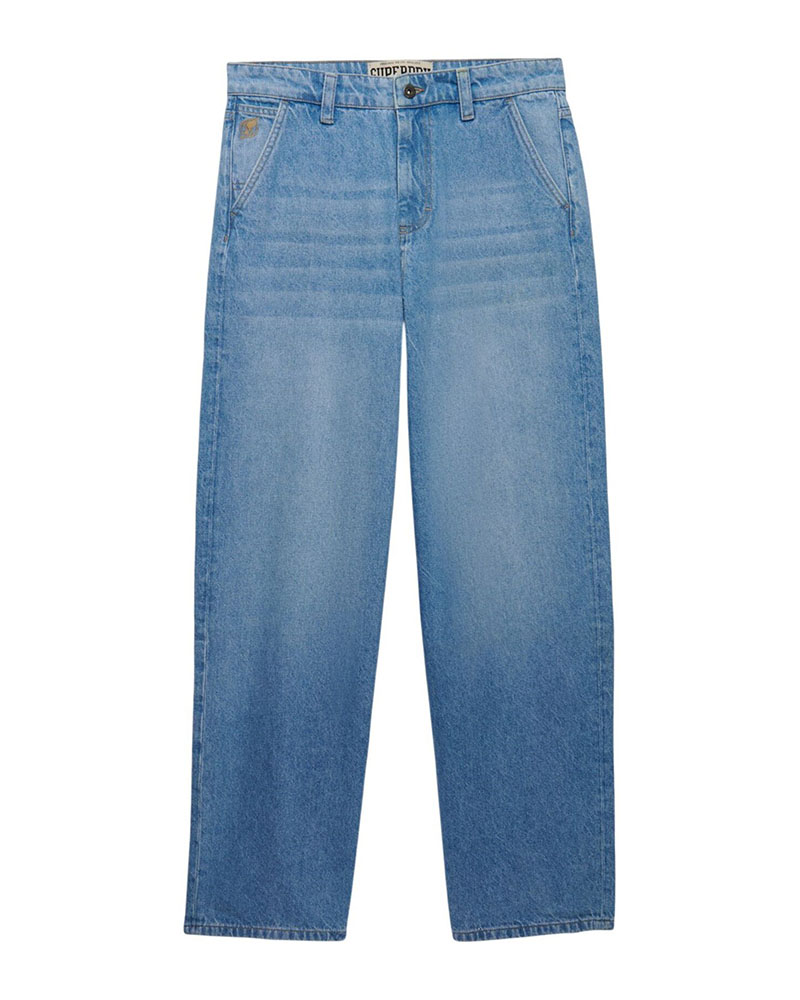 SUPERDRY & CO OVERSIZED RIGID WASHED JEAN ΠΑΝΤΕΛΟΝΙ ΑΝΔΡΙΚΟ - SD0APM7011450A000000