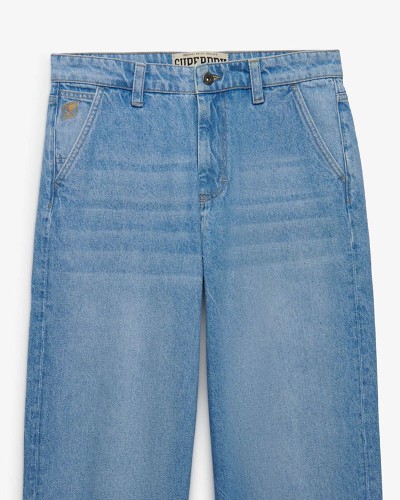 SUPERDRY & CO OVERSIZED RIGID WASHED JEAN ΠΑΝΤΕΛΟΝΙ ΑΝΔΡΙΚΟ - SD0APM7011450A000000