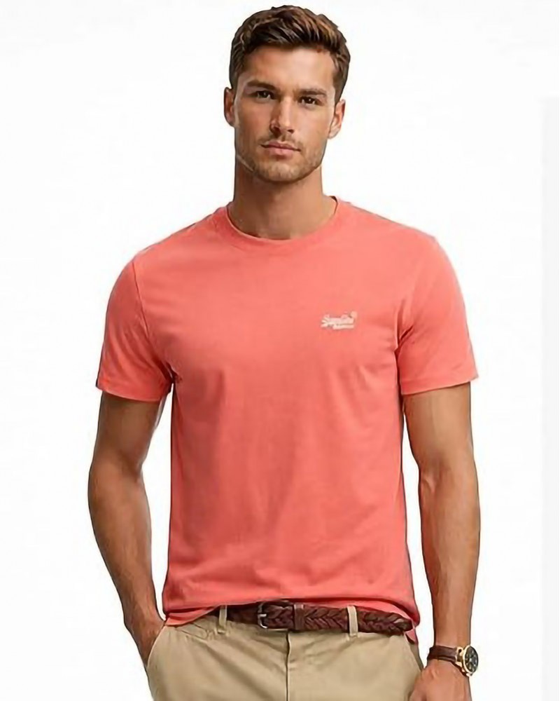 SUPERDRY & CO D1 ESSENTIAL LOGO EMB TEE ΜΠΛΟΥΖΑ ΑΝΔΡΙΚΟ - SD0APM1011245M000000