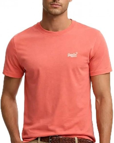 SUPERDRY & CO D1 ESSENTIAL LOGO EMB TEE ΜΠΛΟΥΖΑ ΑΝΔΡΙΚΟ - SD0APM1011245M000000