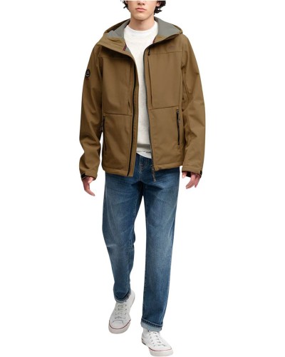 SUPERDRY & CO HOODED SOFTSHELL TREKKER JKT ΜΠΟΥΦΑΝ ΑΝΔΡΙΚΟ - SD0APM5012327A000000