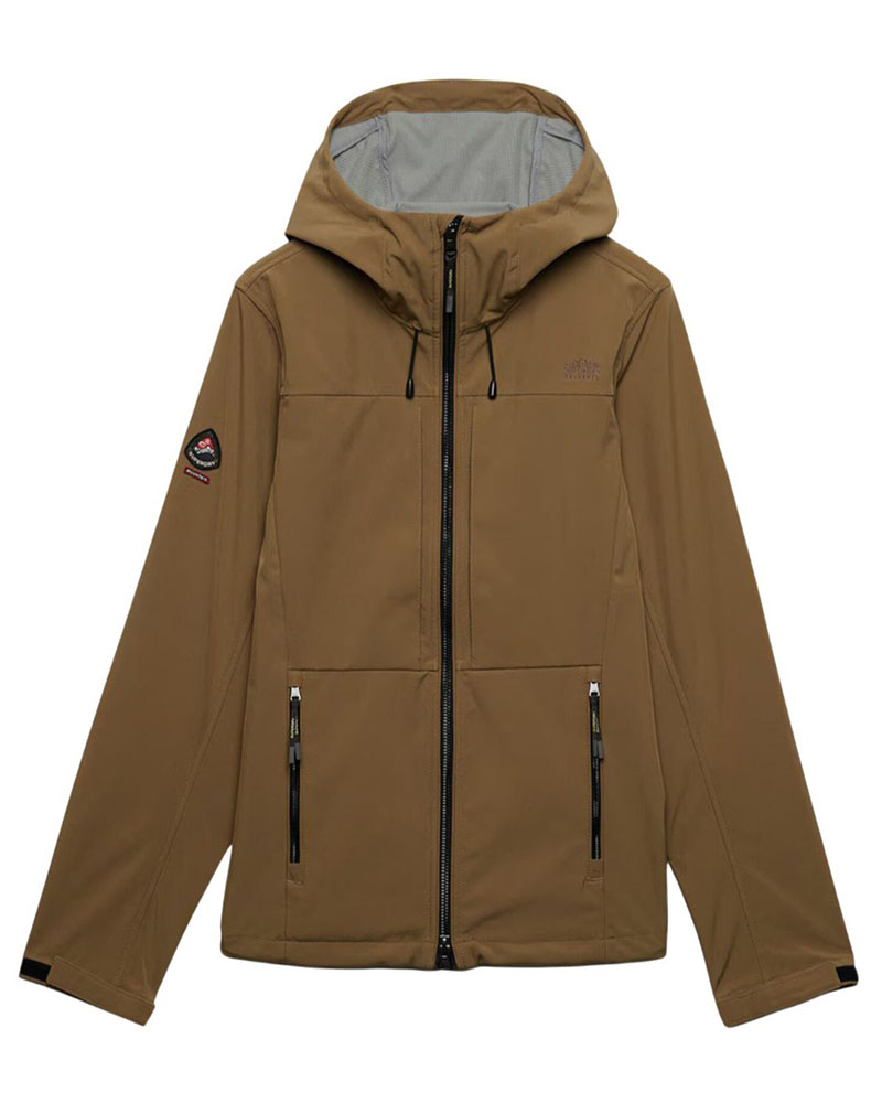 SUPERDRY & CO HOODED SOFTSHELL TREKKER JKT ΜΠΟΥΦΑΝ ΑΝΔΡΙΚΟ - SD0APM5012327A000000