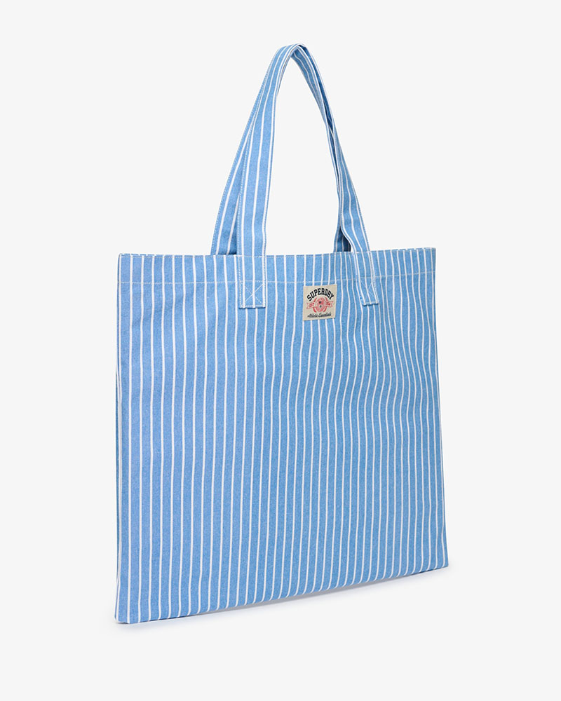 SUPERDRY & CO OXFORD STRIPE TOTE BAG ΤΣΑΝΤΑ ΓΥΝΑΙΚΕΙΟ - SD0ACW9110448A000000