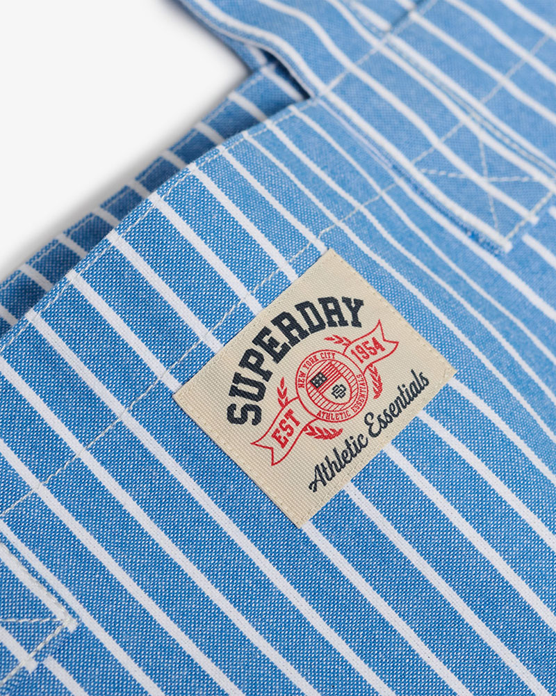 SUPERDRY & CO OXFORD STRIPE TOTE BAG ΤΣΑΝΤΑ ΓΥΝΑΙΚΕΙΟ - SD0ACW9110448A000000