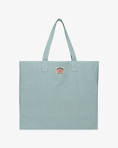SUPERDRY & CO OXFORD STRIPE TOTE BAG ΤΣΑΝΤΑ ΓΥΝΑΙΚΕΙΟ - SD0ACW9110448A000000