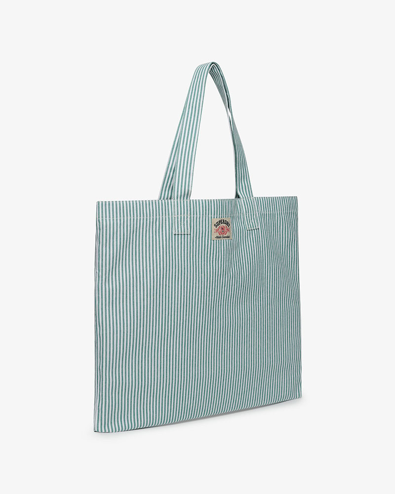 SUPERDRY & CO OXFORD STRIPE TOTE BAG ΤΣΑΝΤΑ ΓΥΝΑΙΚΕΙΟ - SD0ACW9110448A000000