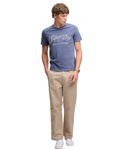 SUPERDRY & CO VINTAGE SCRIPT TEE ΜΠΛΟΥΖΑ ΑΝΔΡΙΚΟ - SD0APM1012436A000000