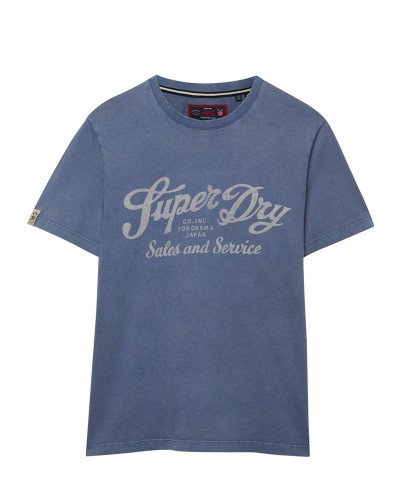 SUPERDRY & CO VINTAGE SCRIPT TEE ΜΠΛΟΥΖΑ ΑΝΔΡΙΚΟ - SD0APM1012436A000000