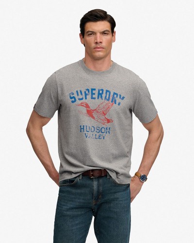SUPERDRY & CO WILD FRONTIER RLXD TEE ΜΠΛΟΥΖΑ ΑΝΔΡΙΚΟ - SD0APM1012443A000000
